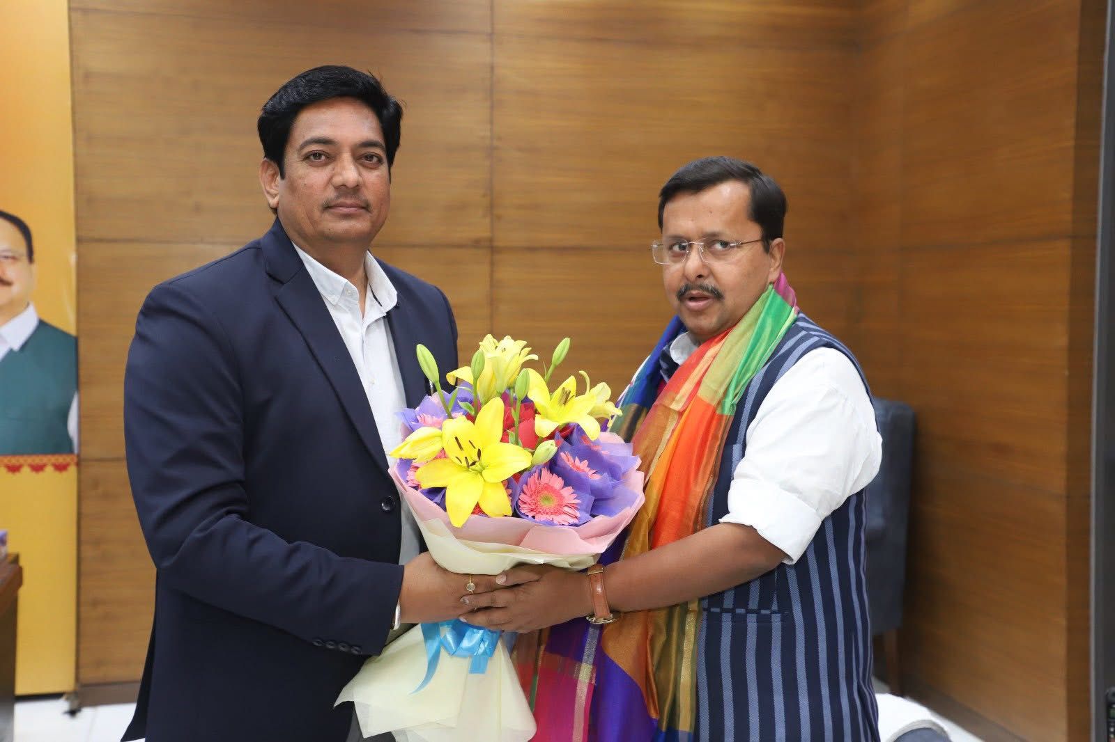 नवनियुक्त कार्यकारी राष्ट्रीय अध्यक्ष नितिन नबीन को अविनाश गहलोत ने दी बधाई नवनियुक्त कार्यकारी राष्ट्रीय अध्यक्ष नितिन नबीन को अविनाश गहलोत ने दी बधाई