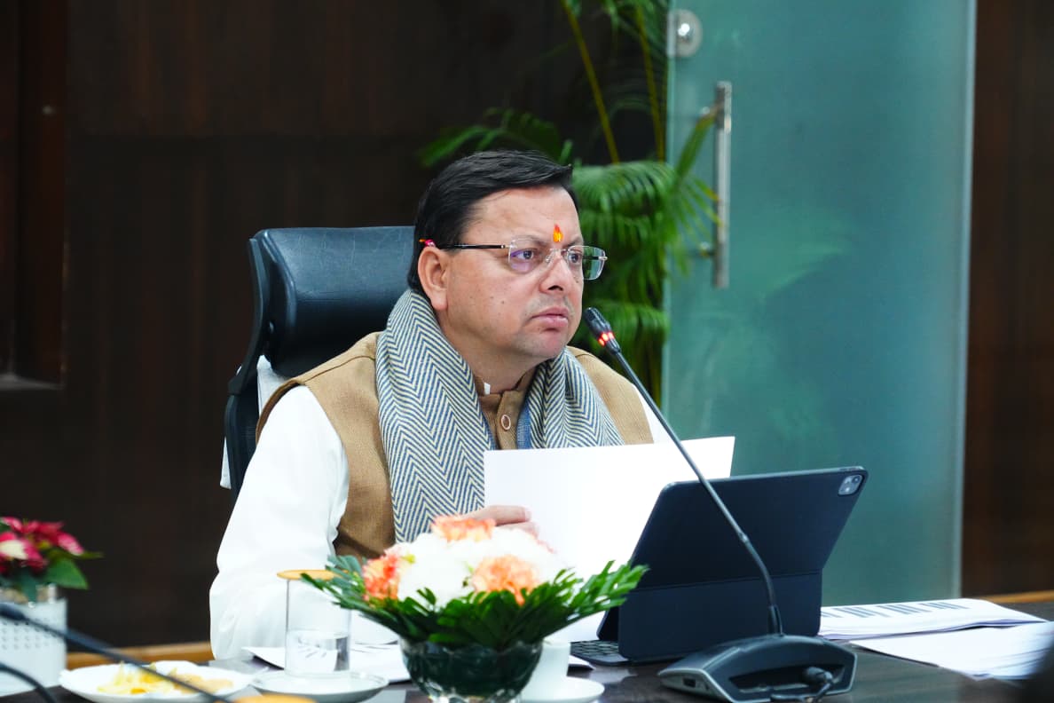 मुख्यमंत्री पुष्कर सिंह धामी सचिवालय बैठक करते। मुख्यमंत्री पुष्कर सिंह धामी सचिवालय बैठक करते।
