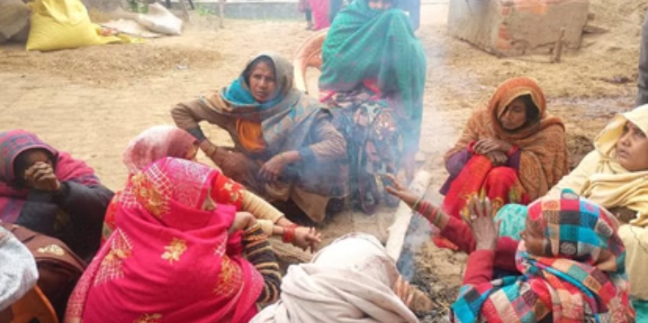घटना के बाद ग़मगीन परिजन घटना के बाद ग़मगीन परिजन