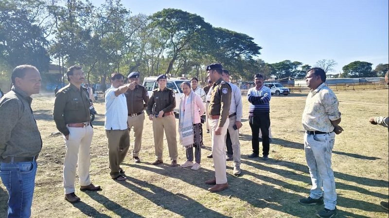 कलेक्टर-एसपी ने मेडिकल कॉलेज के भूमि पूजन कार्यक्रम की तैयारियों का लिया जायजा कलेक्टर-एसपी ने मेडिकल कॉलेज के भूमि पूजन कार्यक्रम की तैयारियों का लिया जायजा