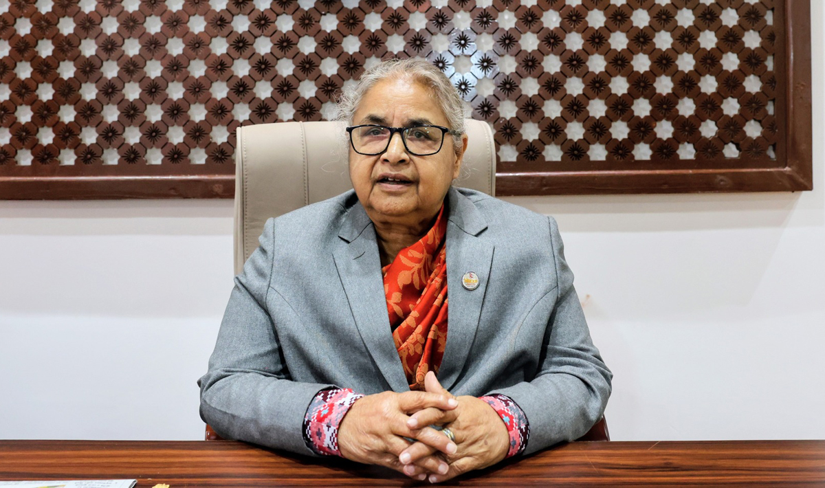 राष्ट्र के नाम संबोधन करते हुए प्रधानमंत्री सुशीला कार्की राष्ट्र के नाम संबोधन करते हुए प्रधानमंत्री सुशीला कार्की