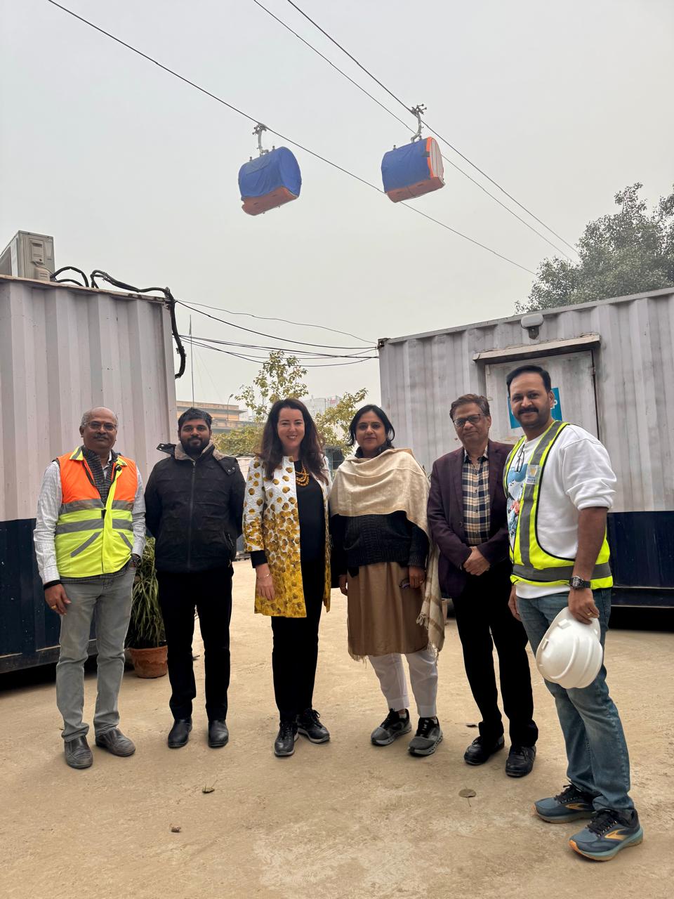 भारत में स्विट्जरलैंड की राजदूत एनएचएलएमएल के अफसरों के साथ भारत में स्विट्जरलैंड की राजदूत एनएचएलएमएल के अफसरों के साथ