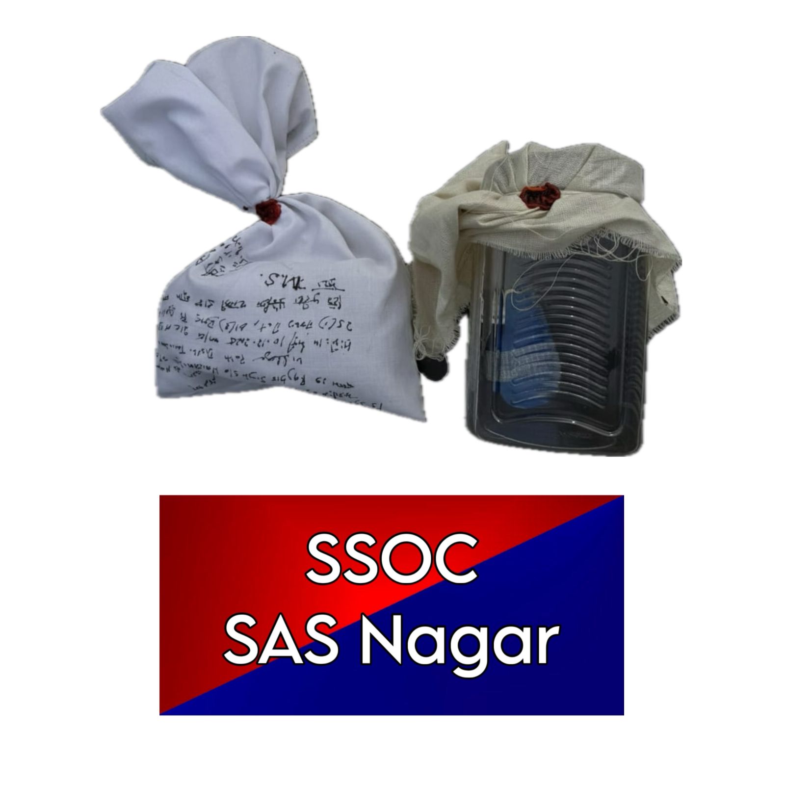 पंजाब पुलिस द्वारा बरामद हेरोइन व हथियार