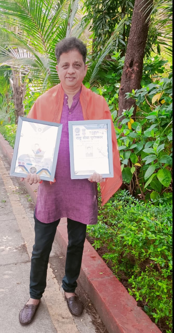 Dr Prashant get's 2 national award on environment Dr Prashant get's 2 national award on environment