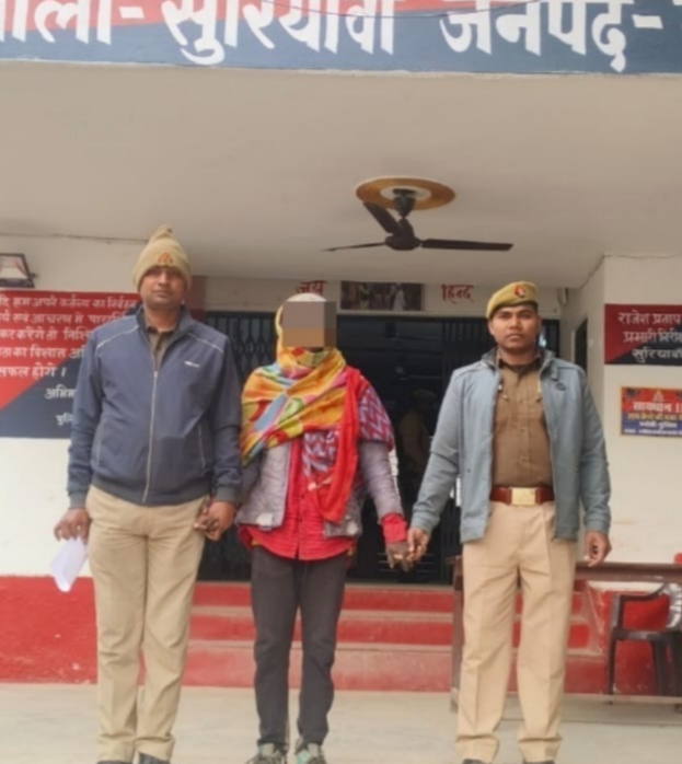 गिरफ्तार आरोपी पिता गिरफ्तार आरोपी पिता