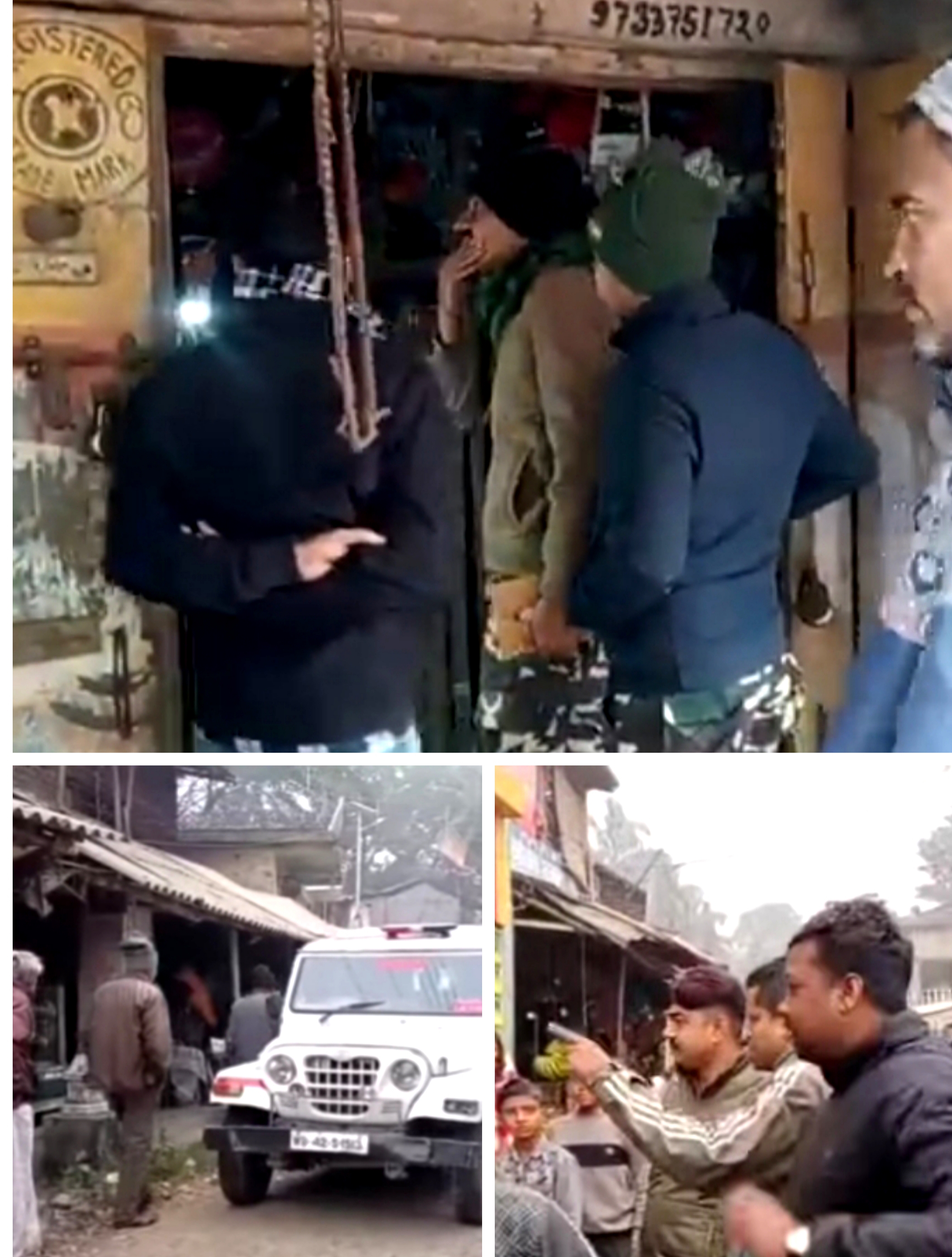 तिवारी मोड़ पर सीसीटीवी तोड़कर की गई चोरी, जांच में जुटी पुलिस। तिवारी मोड़ पर सीसीटीवी तोड़कर की गई चोरी, जांच में जुटी पुलिस।