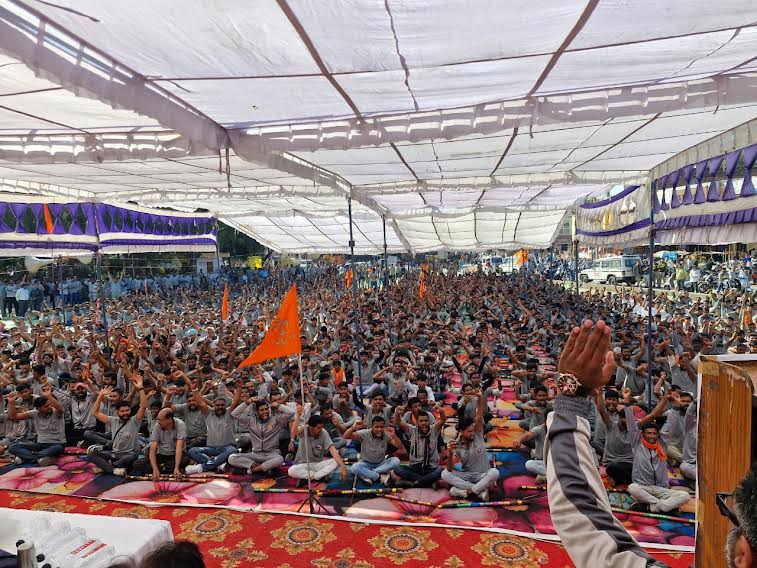 पूरे शौर्य के साथ निकली बजरंग दन की शौर्य यात्रा पूरे शौर्य के साथ निकली बजरंग दन की शौर्य यात्रा