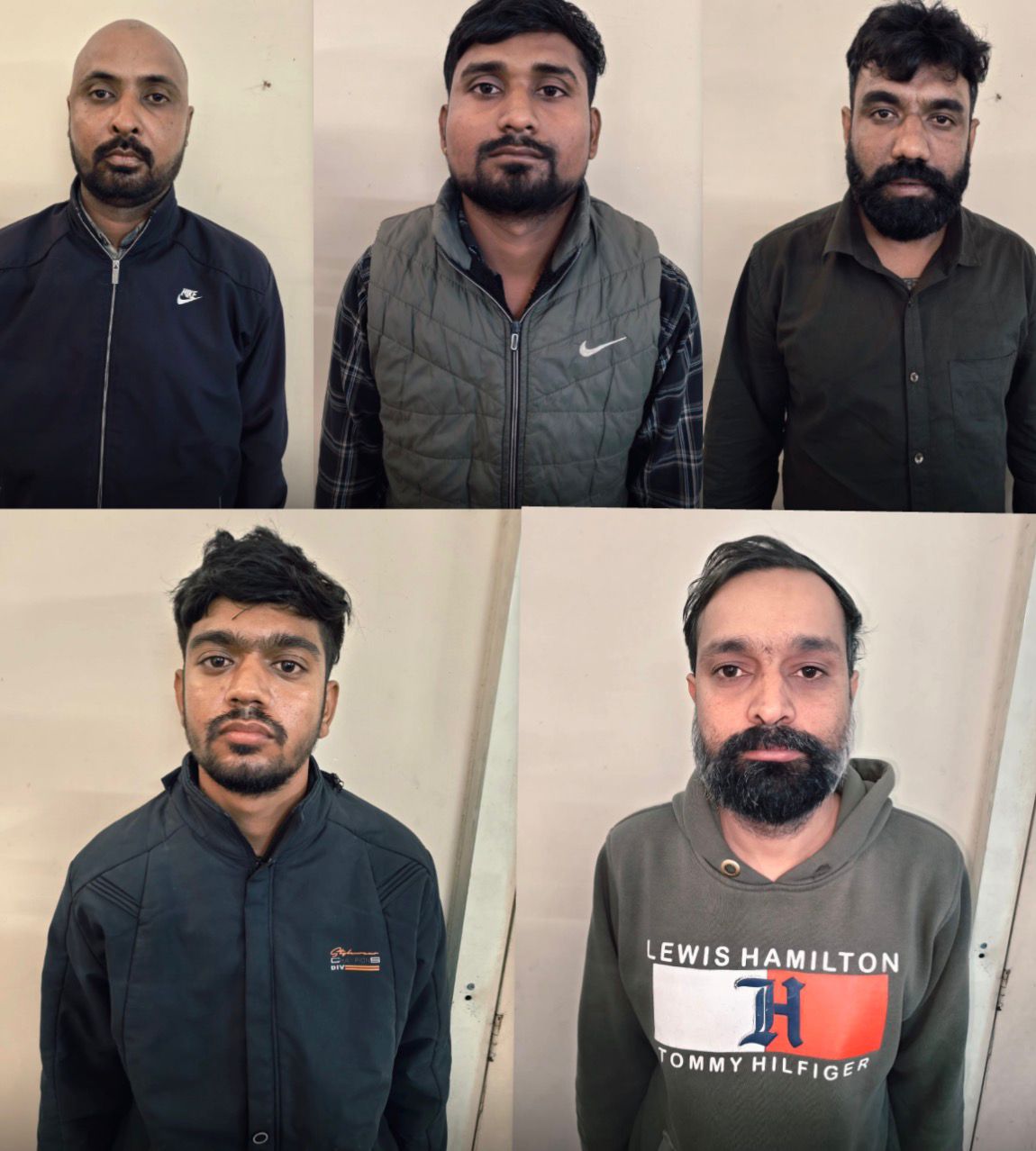 गिरफ्तार किए गए आरोपित गिरफ्तार किए गए आरोपित