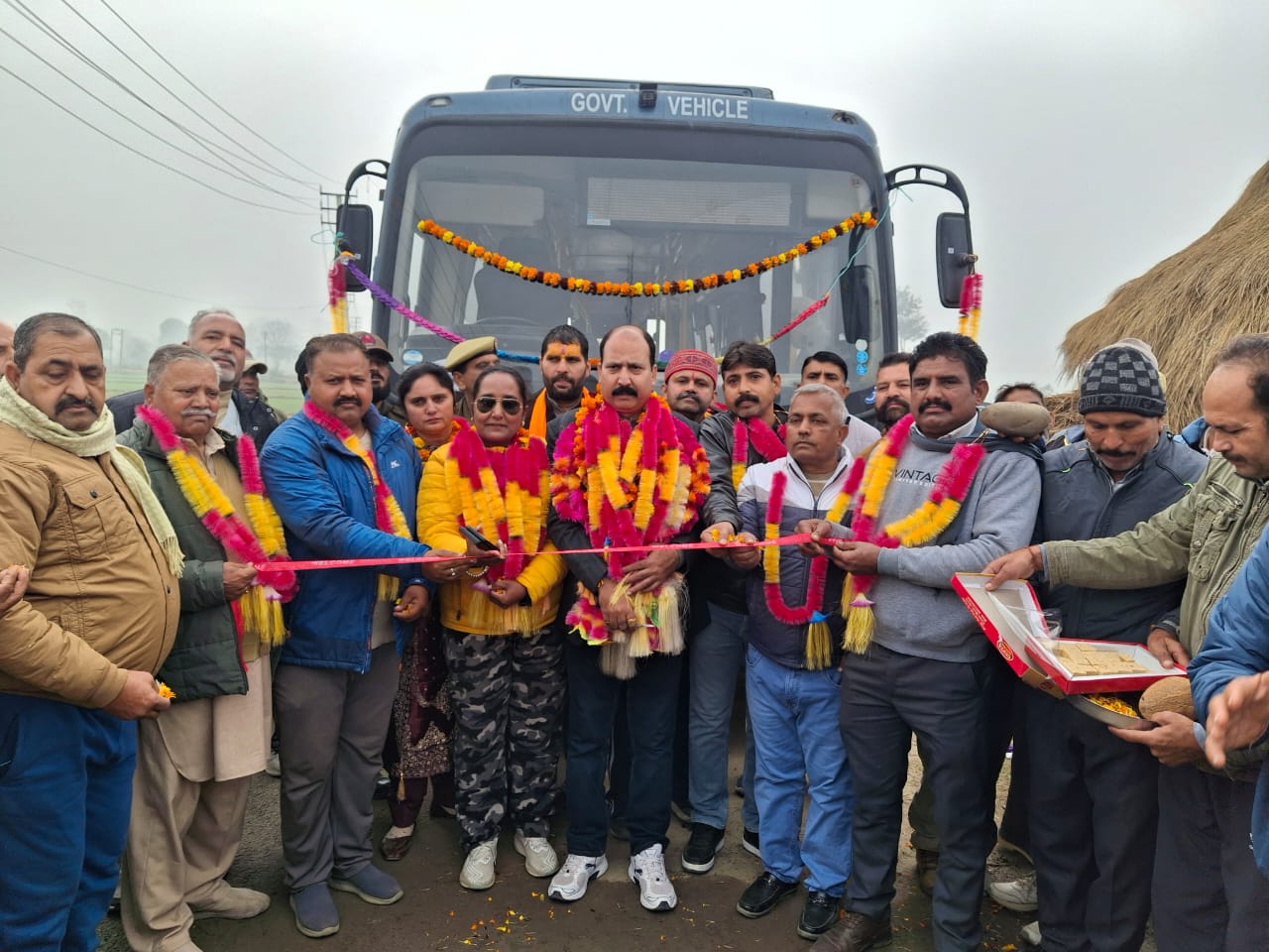 First Bus Service Since Independence Flagged