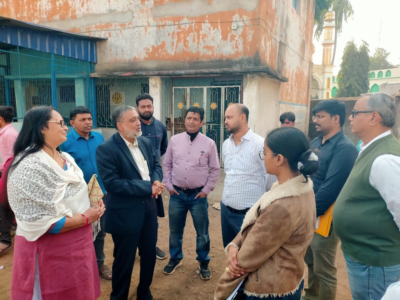 संयुक्त टीम ने किया चुरुलिया का दौरा संयुक्त टीम ने किया चुरुलिया का दौरा