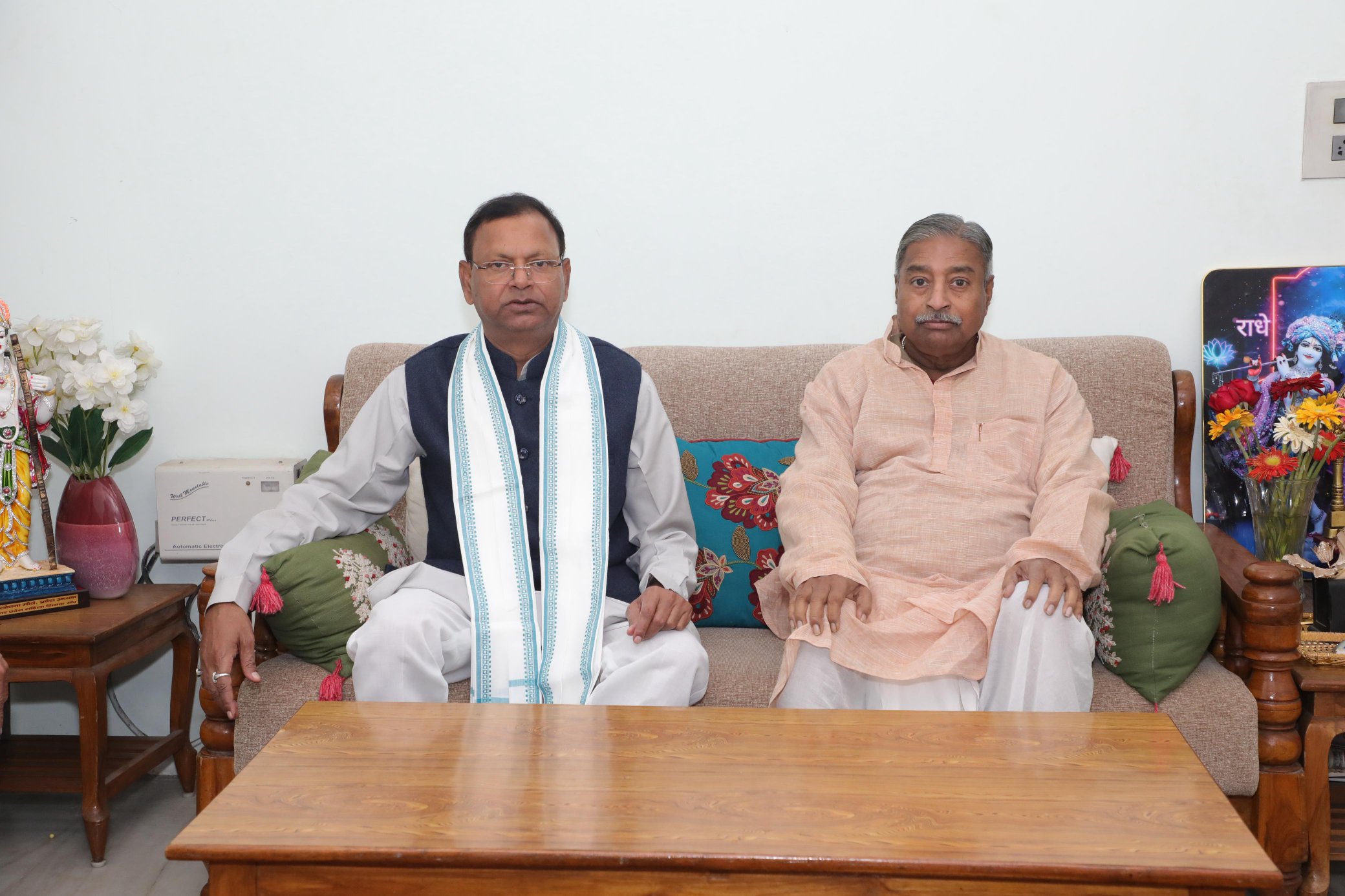 विनय कटियार के साथ पंकज चौधरी