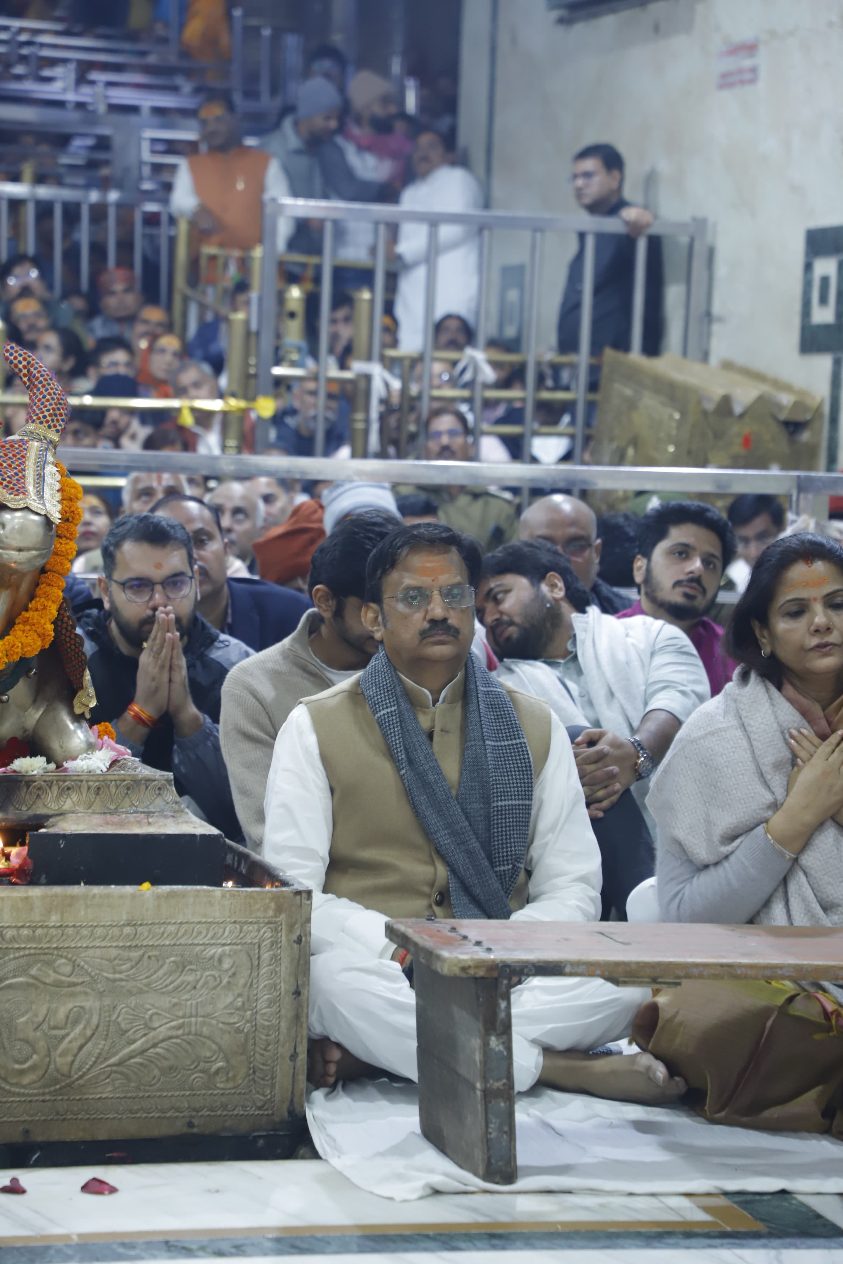 उपमुख्यमंत्री राजेंद्र शुक्ला ने किये महाकालेश्वर भस्म आरती में दर्शन उपमुख्यमंत्री राजेंद्र शुक्ला ने किये महाकालेश्वर भस्म आरती में दर्शन