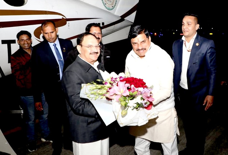 अध्यक्ष जगत प्रकाश नड्डा इंदौर एयरपोर्ट पर अध्यक्ष जगत प्रकाश नड्डा इंदौर एयरपोर्ट पर