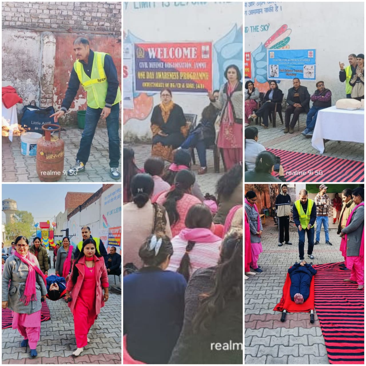 सिविल डिफेंस जम्मू ने आपदा प्रबंधन पर एक दिवसीय जागरूकता कार्यक्रम आयोजित