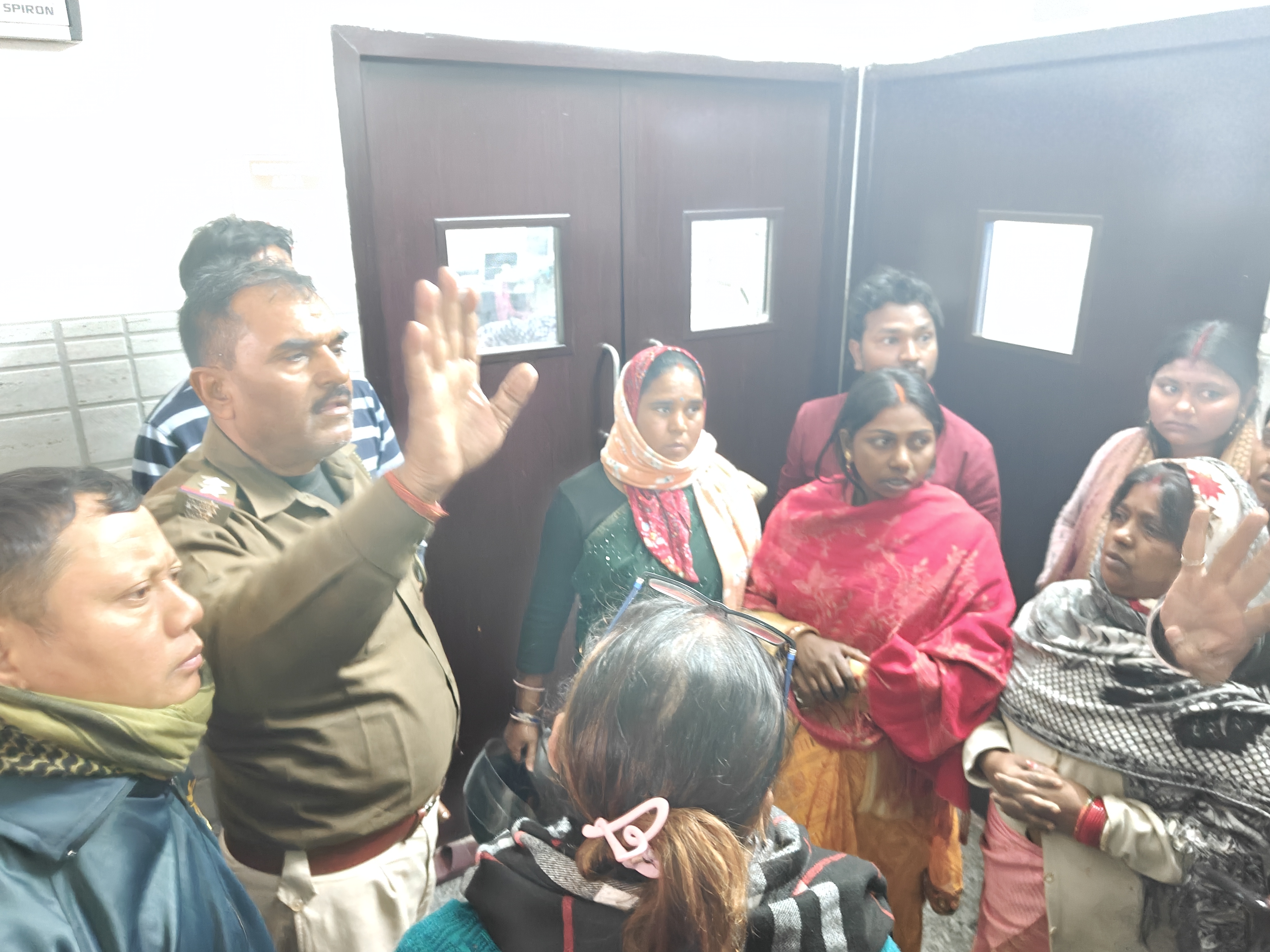 अस्पताल में हुआ हंगामा