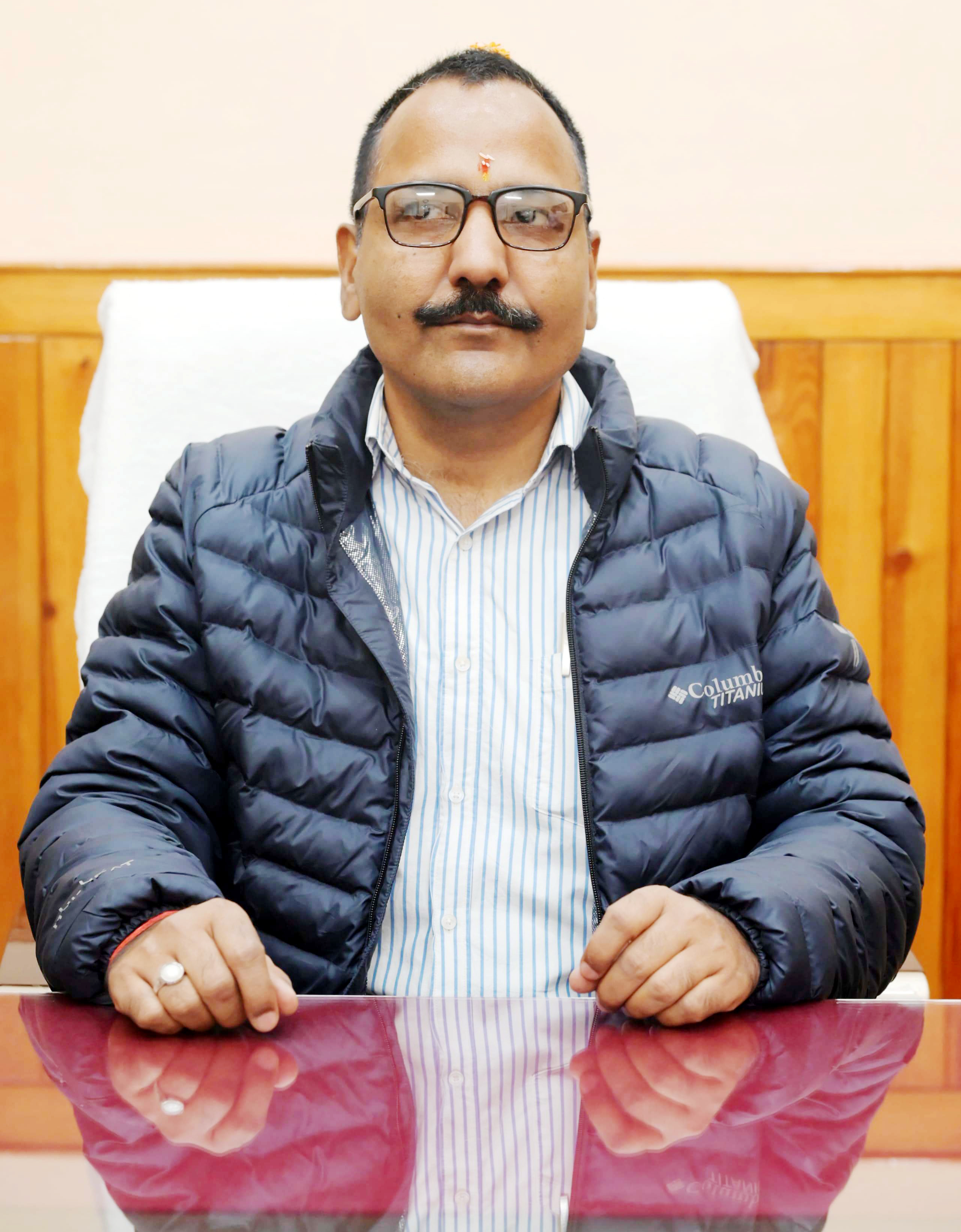 जिलाधिकारी ललित मोहन रयाल.