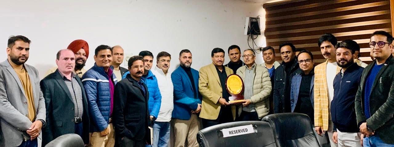 Kathua administration honored the retiring Chief Education Officer