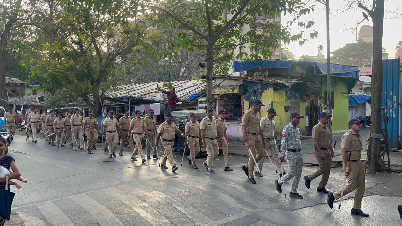 Election officer march in the TMC election context