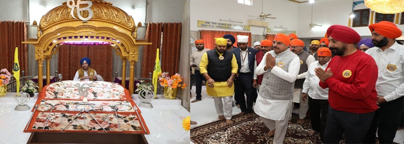 Chief Minister  डॉ. मोहन यादव ने वीर बाल दिवस पर गुरुद्वारा हमीदिया रोड पहुंच कर माथा टेका