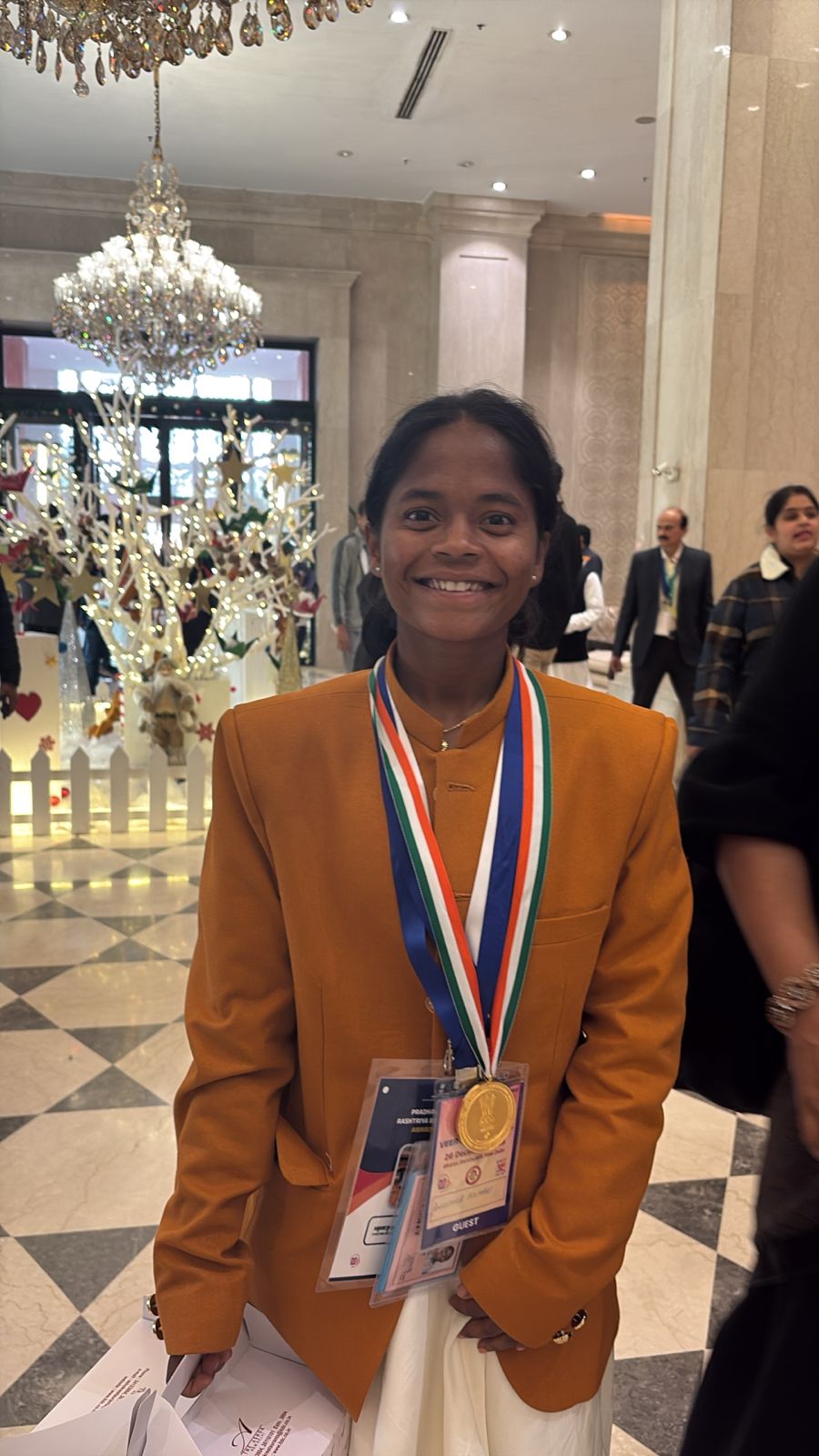 प्रधानमंत्री राष्ट्रीय बाल पुरस्कार से सम्मानित अनुशिका कुमारी