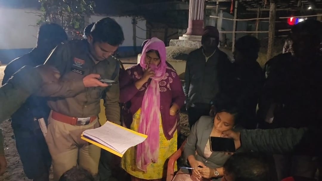 बोराई में अंतिम संस्कार के दौरान विभागीय कर्मचारी तैनात रहे।