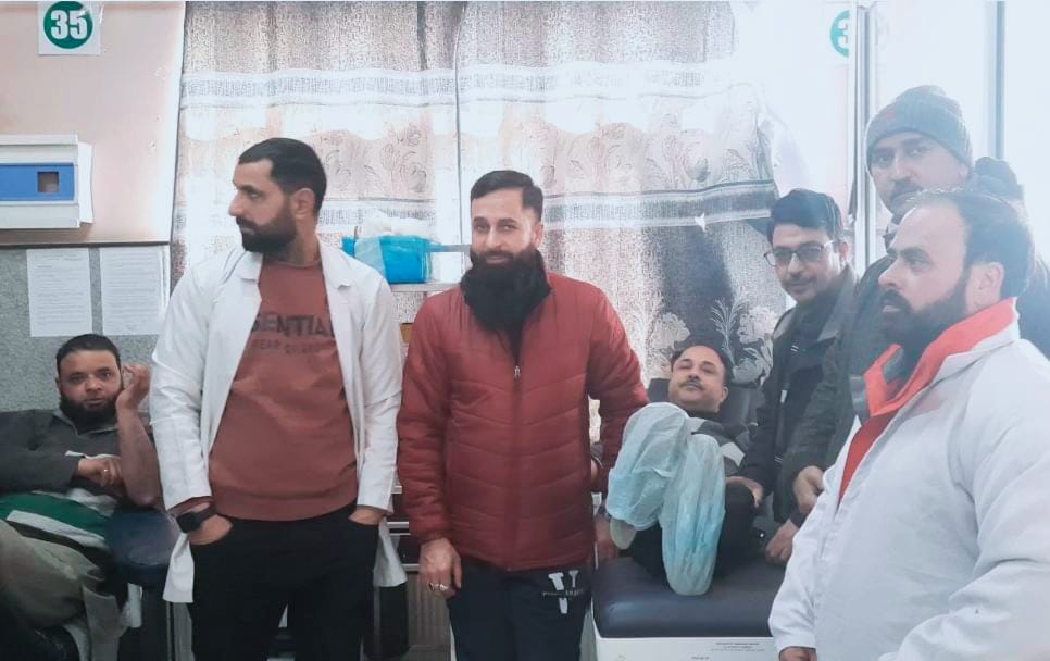 सोपोर में भाजपा ओबीसी मोर्चा का रक्तदान शिविर, मानव सेवा का दिया संदेश