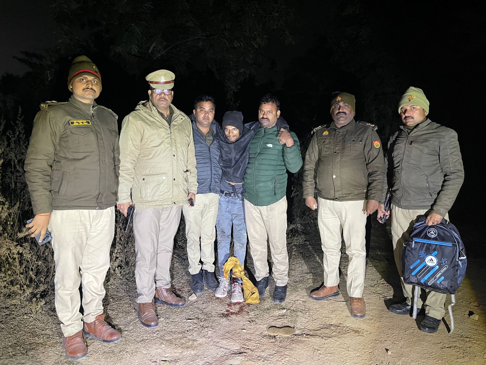 पुलिस मुठभेड़ में गिरफ्तार लुच्ची