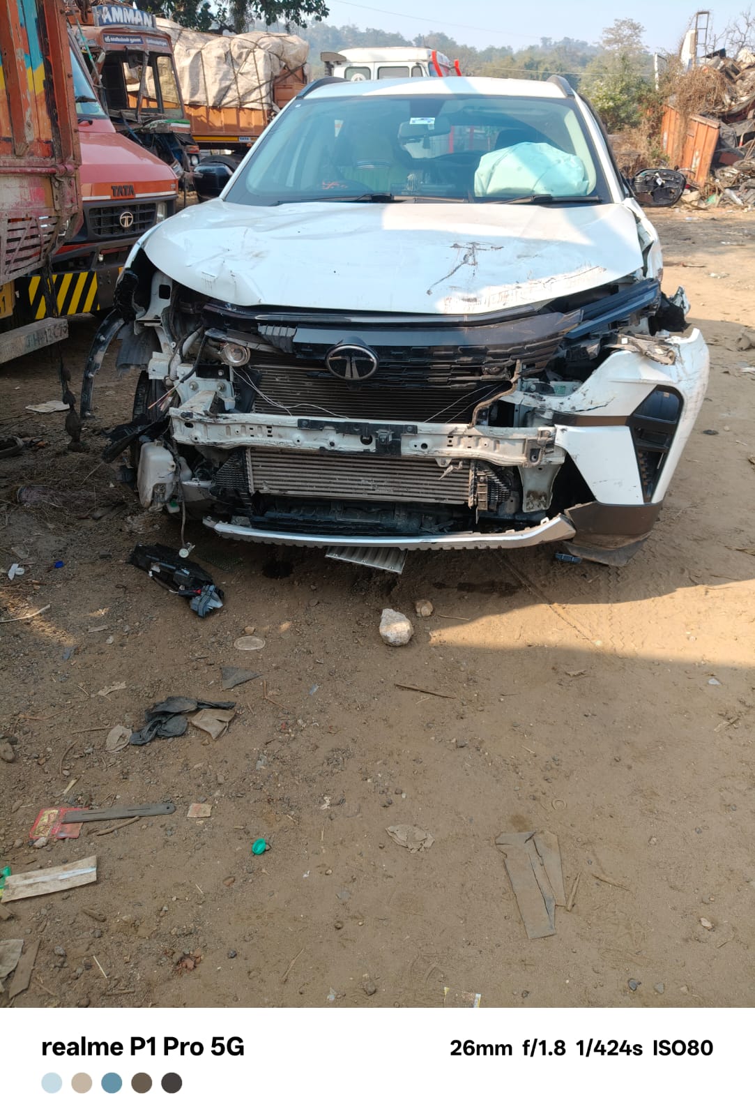 क्षतिग्रस्त कार