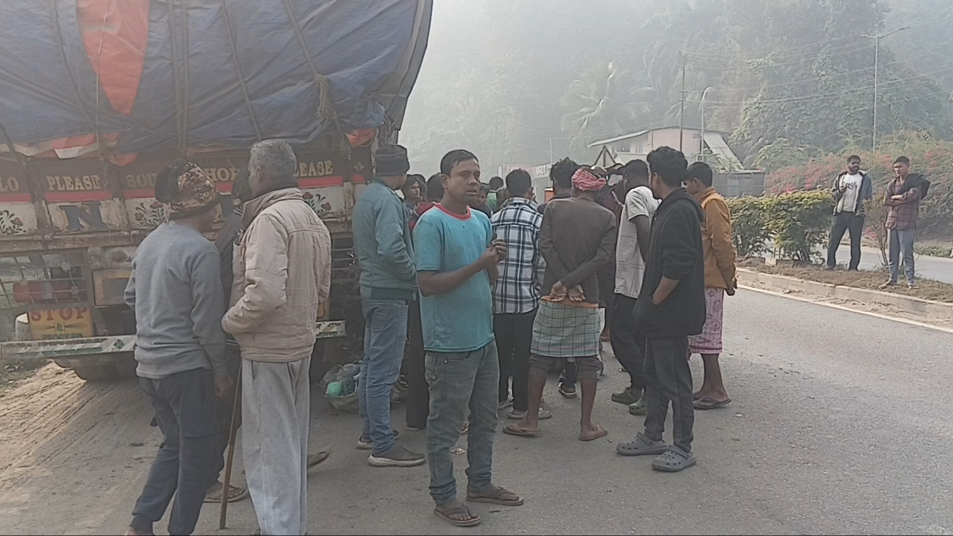 सड़क हादसे में एक की मौत