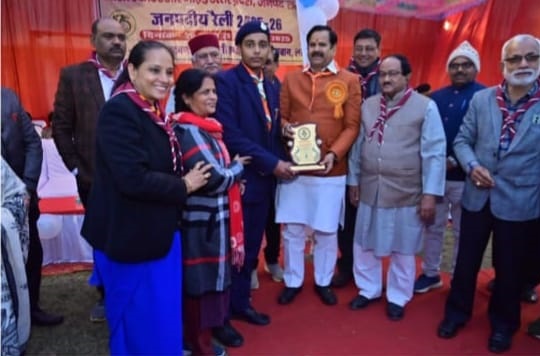 भारत स्काउट और गाइड, उत्तर प्रदेश, जनपद लखनऊ  तीन दिवसीय जनपदीय वार्षिक रैली का समापन समारोह