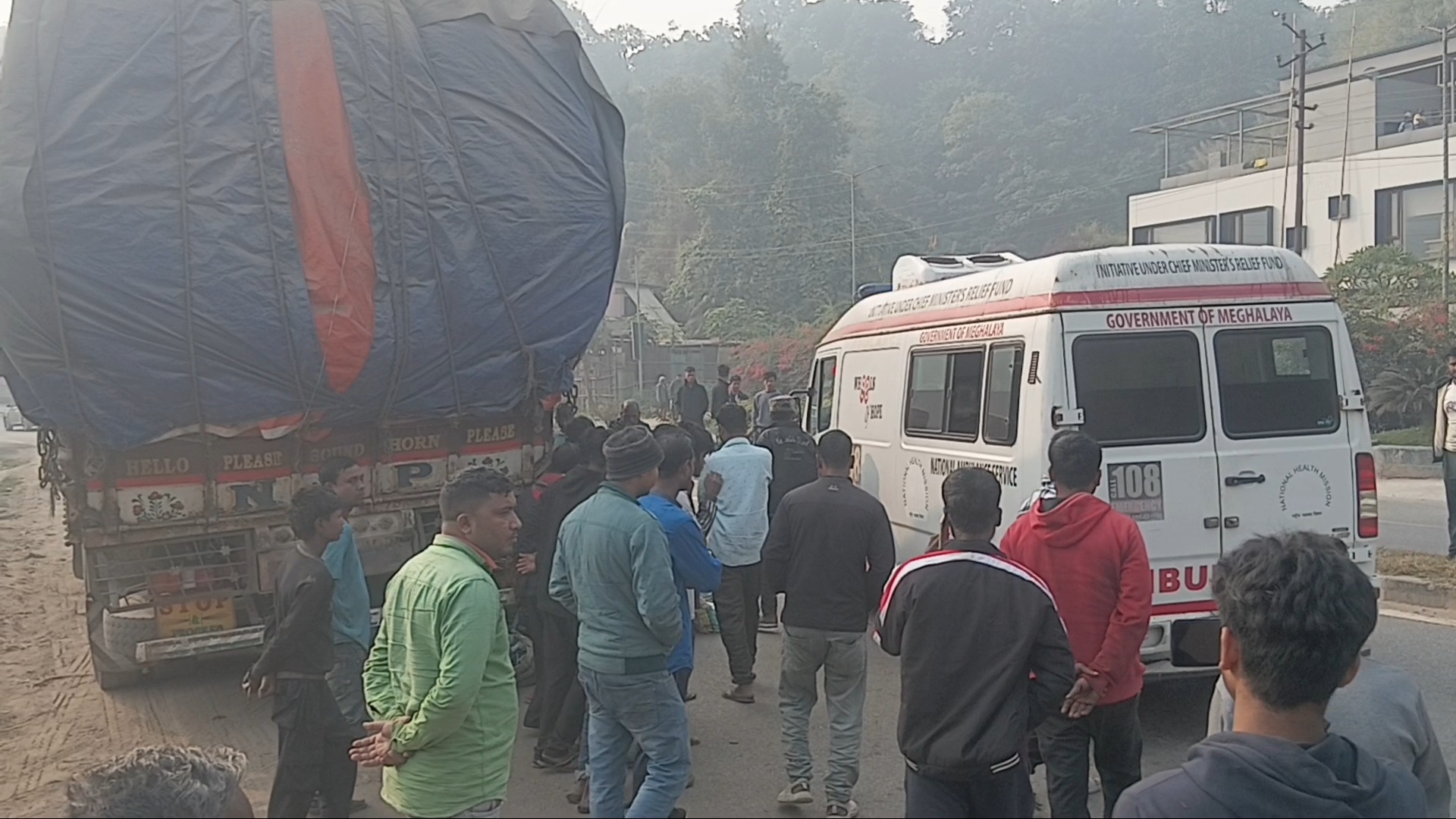 सड़क हादसे में एक की मौत