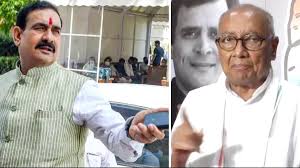 पूर्व गृह मंत्री डाक्टर नरोत्तम मिश्रा ने दिग्विजय सिंह के संघ की तारीफ पर साधा निशाना पूर्व गृह मंत्री डाक्टर नरोत्तम मिश्रा ने दिग्विजय सिंह के संघ की तारीफ पर साधा निशाना