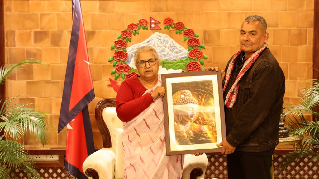 प्रधानमंत्री कार्की की दुर्गा प्रसाई से मुलाकात प्रधानमंत्री कार्की की दुर्गा प्रसाई से मुलाकात