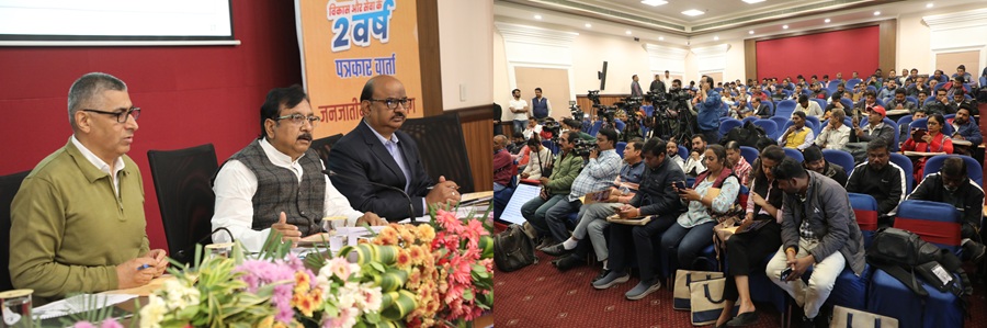 मंत्री डॉ. कुंवर विजय शाह ने मप्र सरकार के दो साल पूरे होने पर दी विभागीय उपलब्धियों की जानकारी