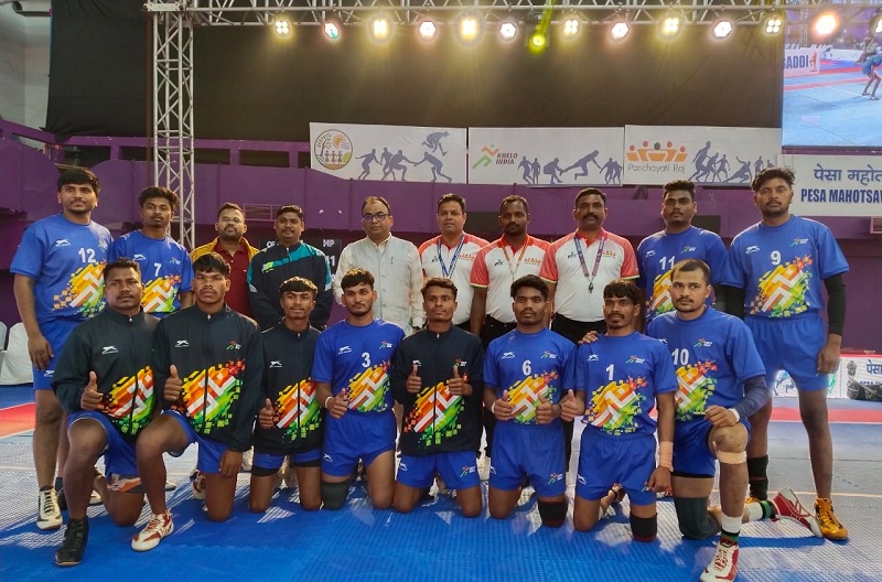 कबड्डी में बना Madhya Pradesh विजेता