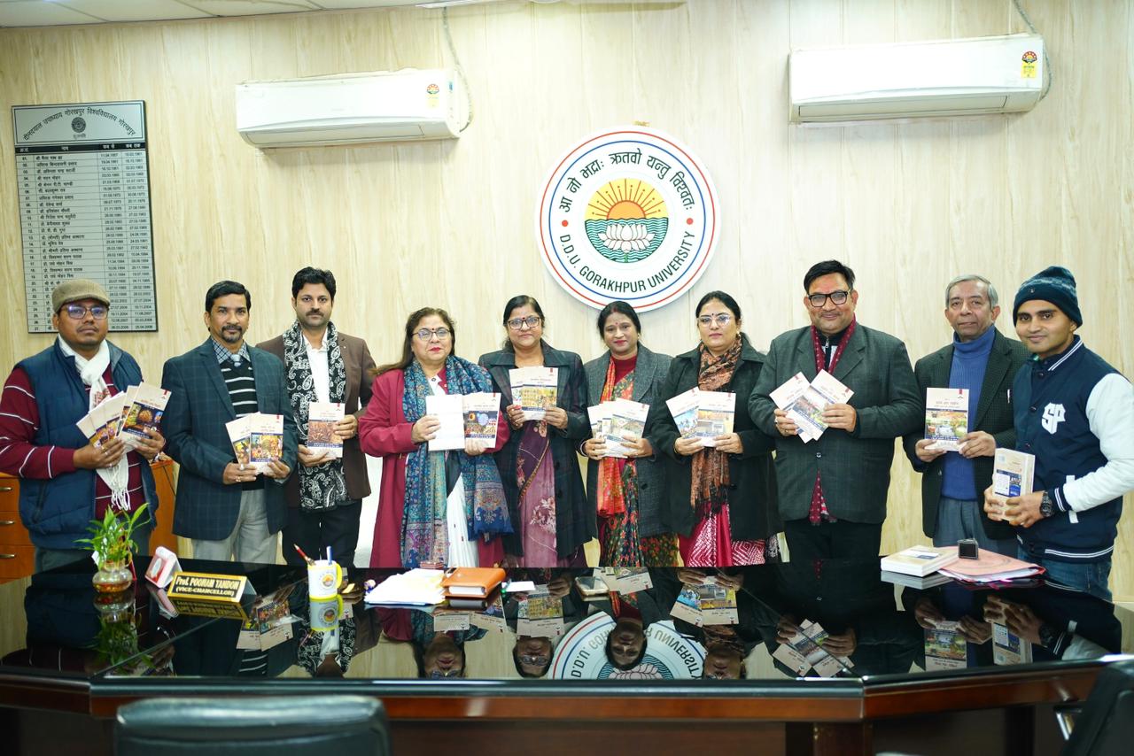 कुलपति प्रो. पूनम टंडन ने ‘भारत बौद्धिक्स’ पुस्तक श्रृंखला का किया विमोचन*