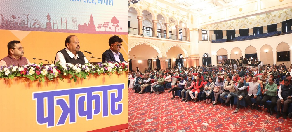 विकास और सेवा के 2 वर्ष-पत्रकारों से रू-ब-रू हुए एमएसएमई मंत्री