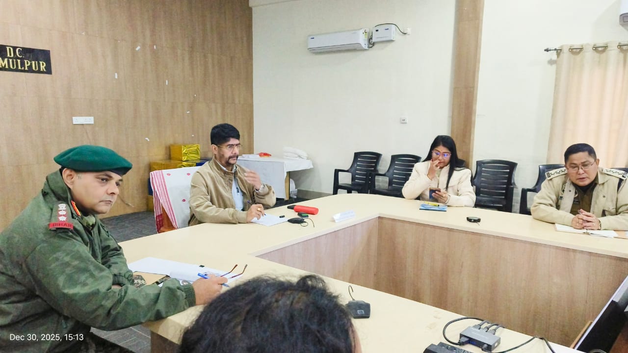 तामुलपुर में राजस्व सर्किल-आधारित मॉक ड्रिल को लेकर बैठक. तामुलपुर में राजस्व सर्किल-आधारित मॉक ड्रिल को लेकर बैठक.