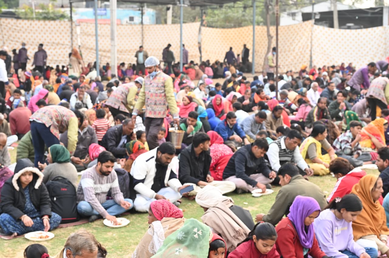 बंगाली बाबा गणेश मंदिर पौष बड़ा महोत्सव:50 हजार से अधिक भक्तों ने जीमी प्रसादी बंगाली बाबा गणेश मंदिर पौष बड़ा महोत्सव:50 हजार से अधिक भक्तों ने जीमी प्रसादी