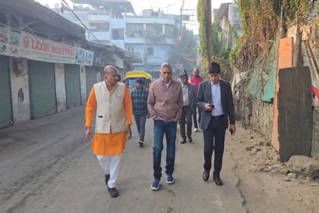 अपर मुख्य सचिव ने किया क्षेत्र का दौरा