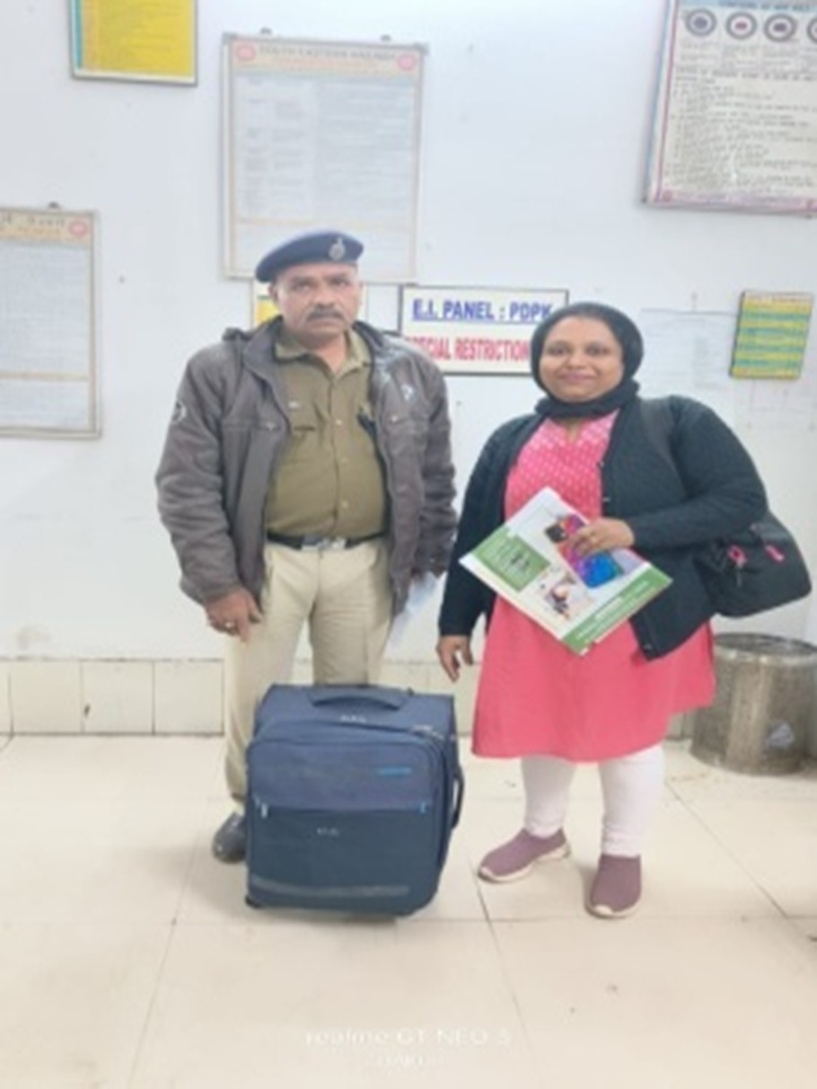 आरपीएफ खड़गपुर द्वारा चलाया गया सुरक्षा अभियान।