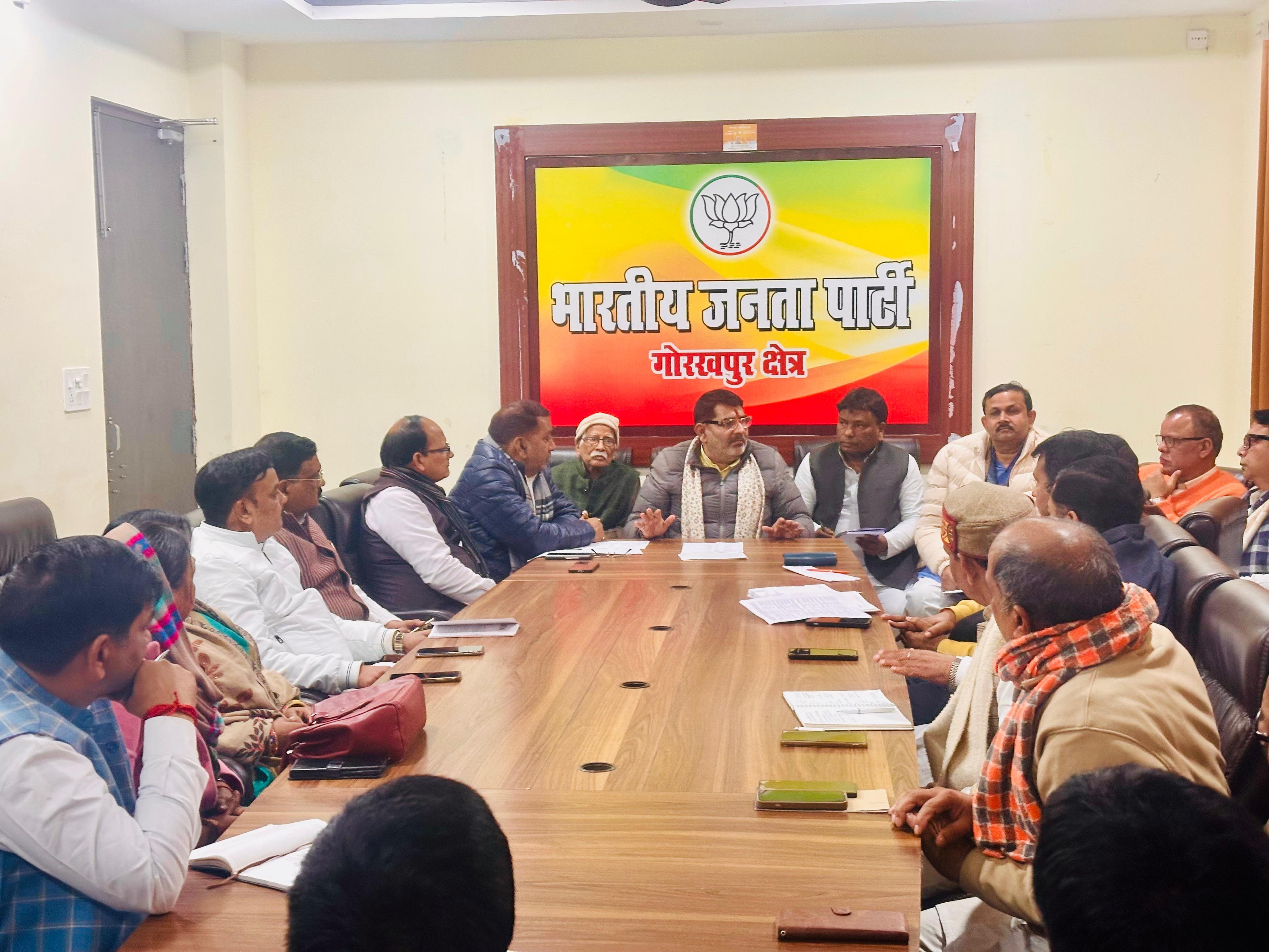 गोरखपुर एयरपोर्ट से क्षेत्रीय कार्यालय (रानीडीहा)तक यादगार स्वागत की तैयारी, सौंपी गई जिम्मेदारी