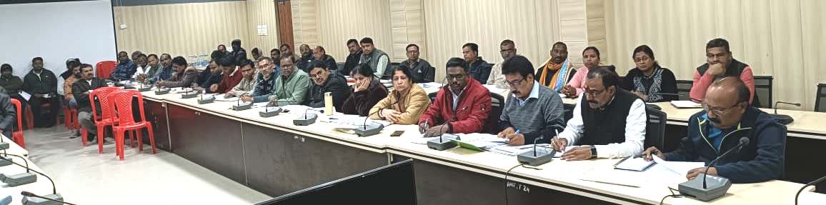 शिक्षा विभाग की बैठक