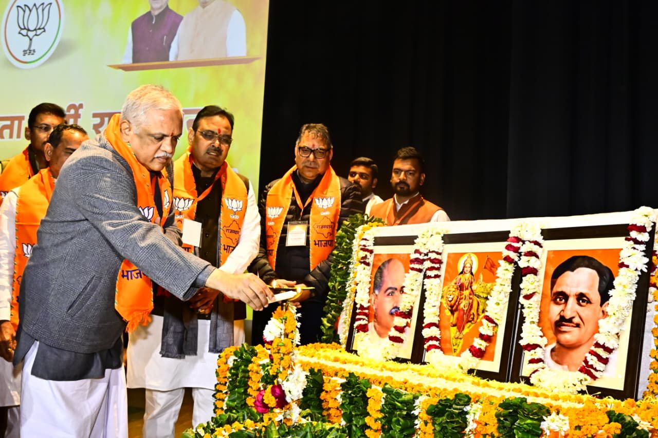 भाजपा की संगठनात्मक कार्यशाला का उद्देश्य कार्यकर्ताओं को मूल्यों—आदर्शों और जनसेवा के भाव से जोड़ना: मदन राठौड़