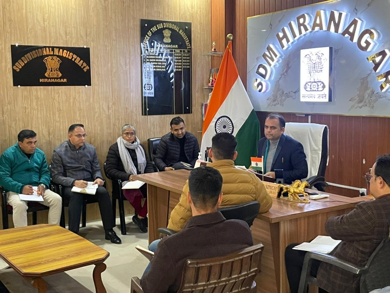 Meeting held regarding preparations for the upcoming Republic Day 2026