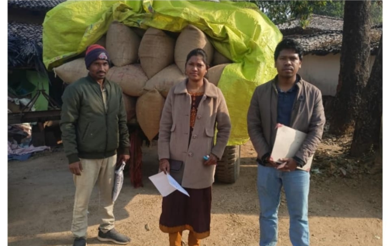 अवैध धान जब्त