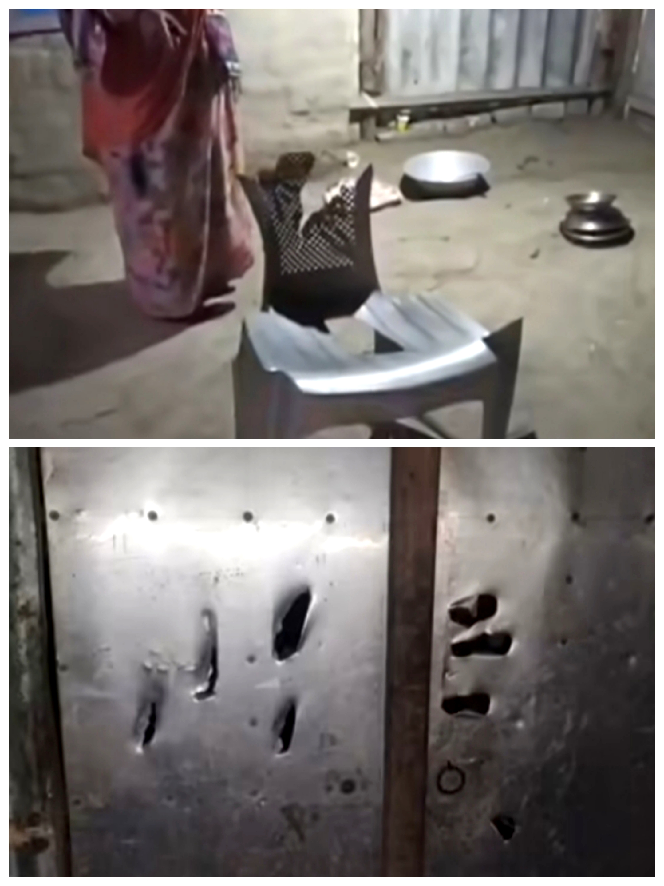 घर की बिखरी हुई हालत