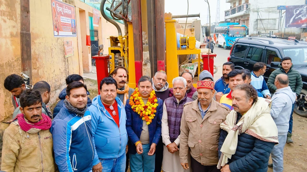 Kathua MLA inspects ongoing works worth Rs 80 lakh, inaugurates borewell