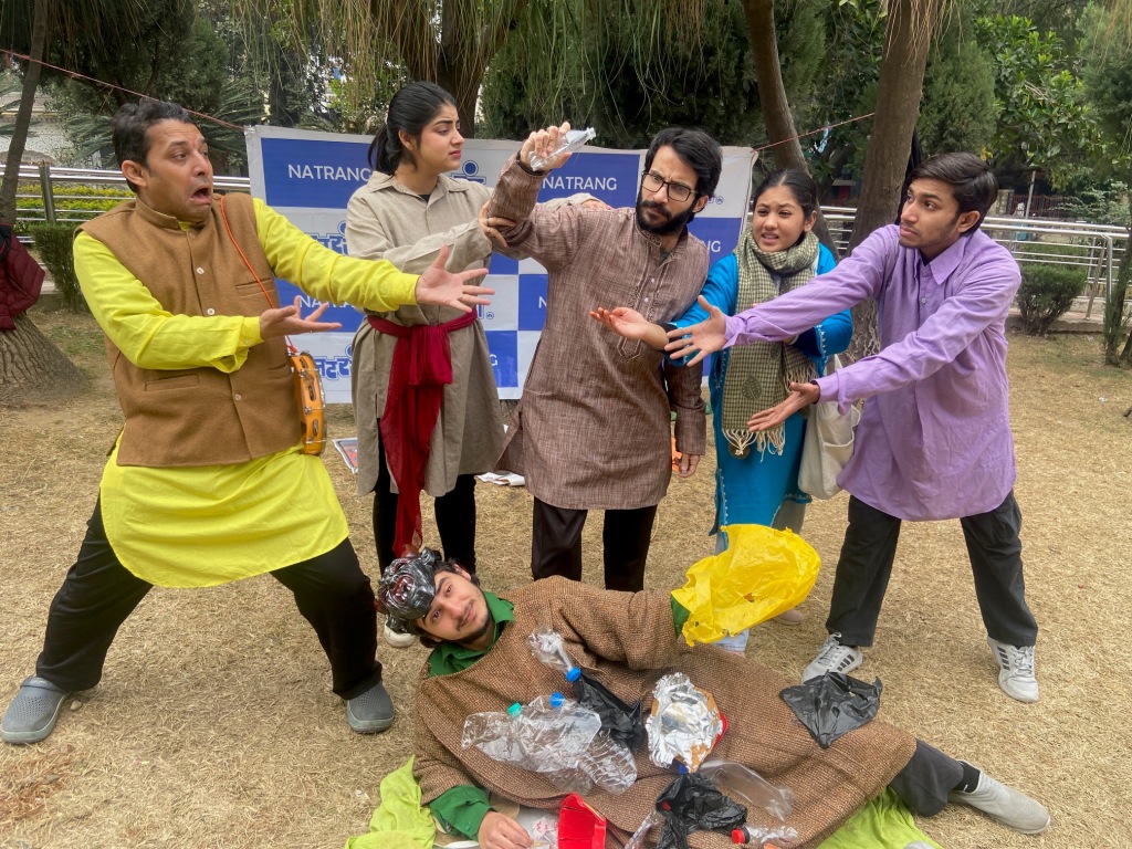 नटरंग ने ‘स्वच्छ ग्राम’ का प्रभावशाली मंचन किया, संडे थिएटर के तहत स्वच्छता और पर्यावरण संरक्षण का दिया सशक्त संदेश