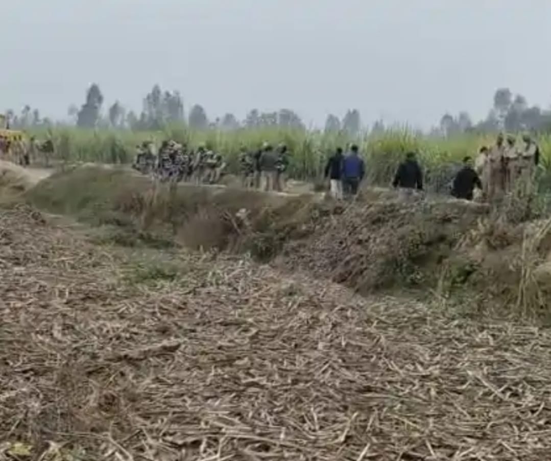 किसानों से खाली कराया गया अवैध कब्जा